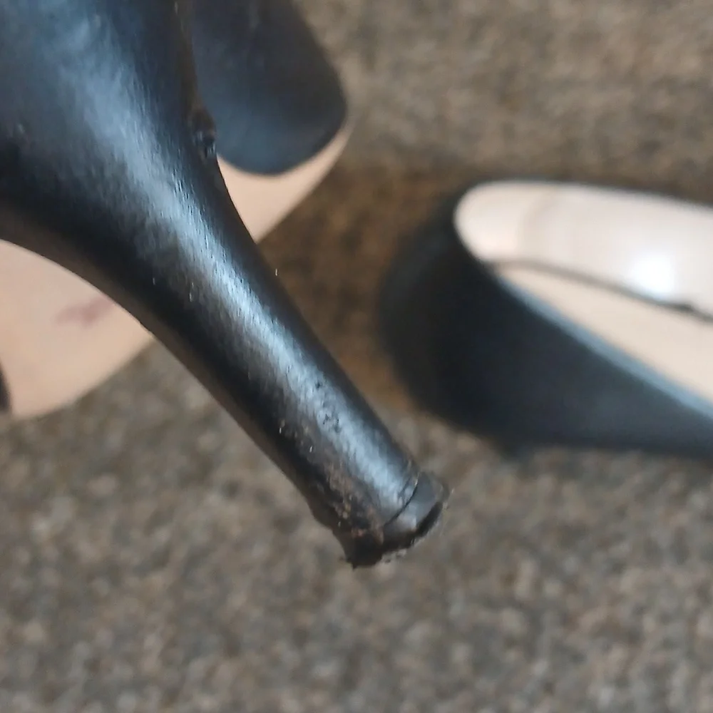 Coach Zan Black Leather Women's Pumps Size 7